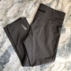 Gray JC Penney Crop Leggings